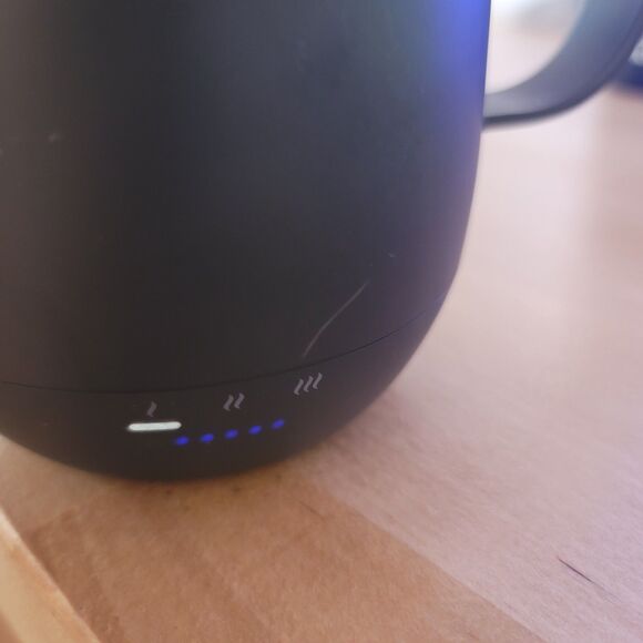 Kepwam Self Heating Coffee Mug T2, 16oz Smart Heated, 150 Min MUG ONLY - WORKS! - Picture 7 of 11